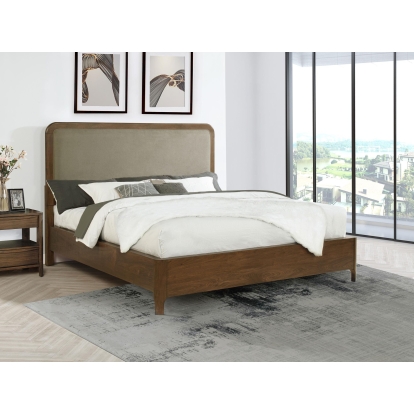 Coaster Maderia Mid-Century Modern California King Bed Model 223321Kw