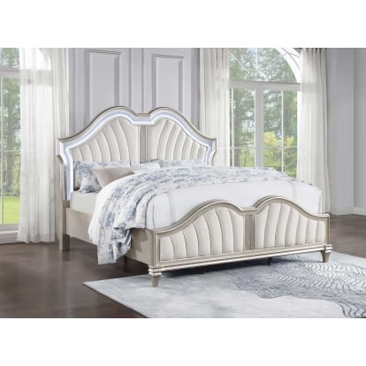 Coaster Evangeline Modern Classics California King Bed Model 223391Kw