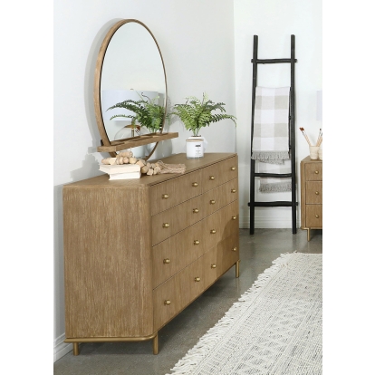 Coaster Arini Coastal Dresser With Mirror Model 224303M
