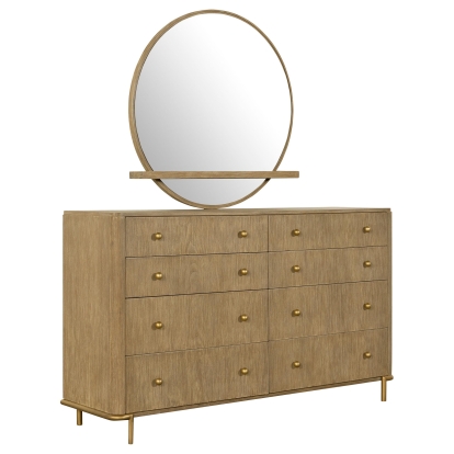 Coaster Arini Coastal Dresser With Mirror Model 224303M