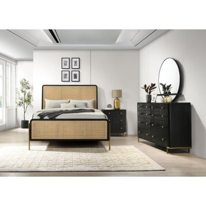 Coaster Arini Coastal Natural California King Bed Model 224330Kw-S4