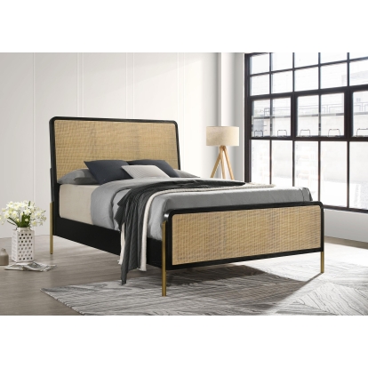 Coaster Arini Coastal Natural California King Bed Model 224330Kw