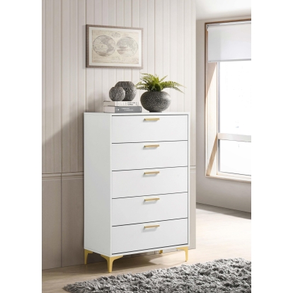 Coaster Kendall Modern Classics White Chest Model 224405