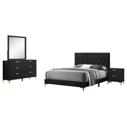 Coaster Kendall Modern Classics California King Bed Model 224451Kw-S4