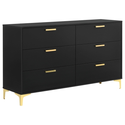 Coaster Kendall Modern Classics Black Dresser Model 224453