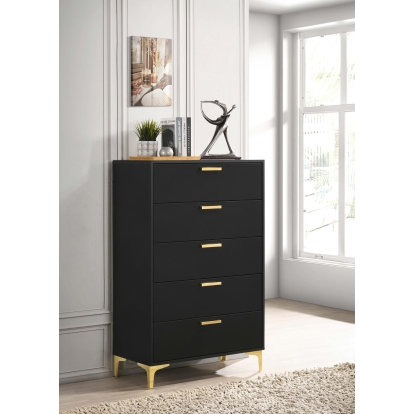 Coaster Kendall Modern Classics Black Chest Model 224455