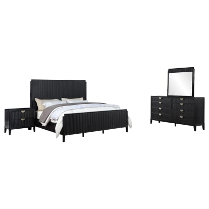 Coaster Brookmead Transitional Eastern King Bed Model 224711Ke-S4
