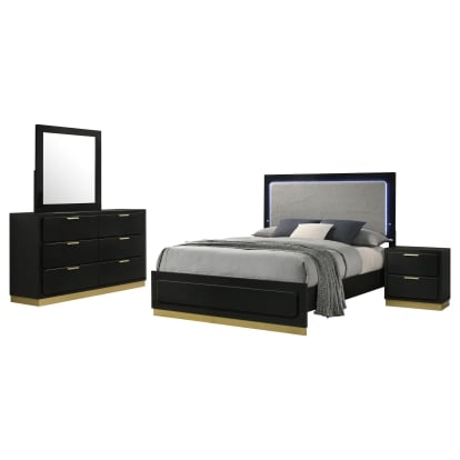 Coaster Caraway Contemporary California King Bed Model 224781Kw-S4
