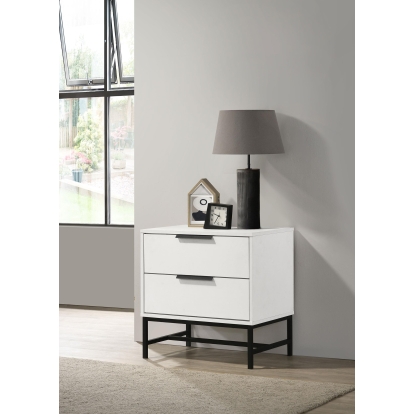 Coaster Sonora Contemporary White Nightstand Model 224862