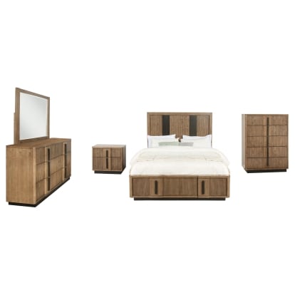 Coaster Terrace Transitional Eastern King Bed Model 224900Ke-S5