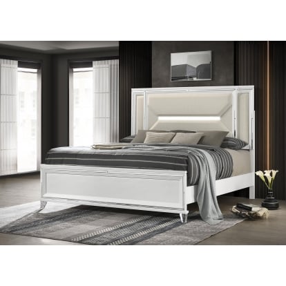 Coaster Marmore Contemporary Eastern King Bed Model 224961Ke