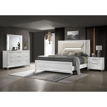 Coaster Marmore Contemporary Queen Bed Model 224961Q-S4
