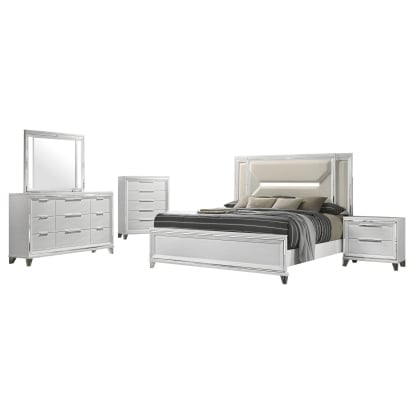 Coaster Marmore Contemporary Queen Bed Model 224961Q-S5