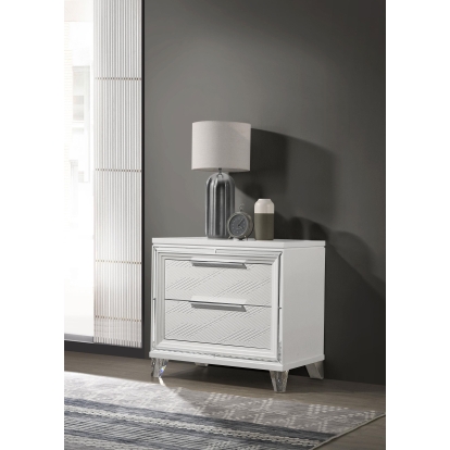 Coaster Marmore Contemporary Nightstand Model 224962