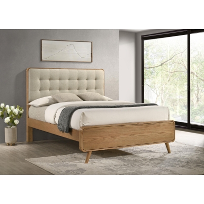 Coaster Robyn Mid-Century Modern Cal King Bed Model 225091Kw