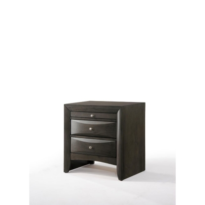 ACME Ireland Gray Oak Nightstand Model 22704