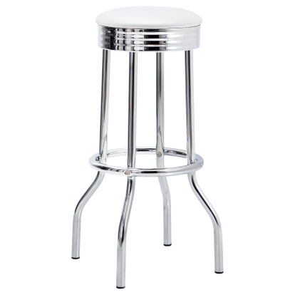 Coaster Retro Contemporary Swivel Bar Stool Model 2299W