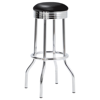 Coaster Retro Contemporary Swivel Bar Stool Model 2408