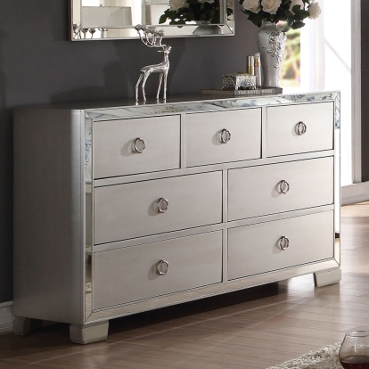 ACME Voeville II Platinum Dresser Model 24845