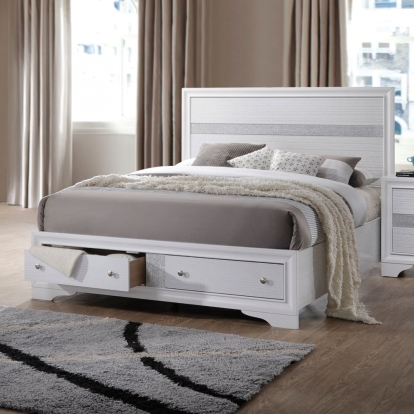 Acme Naima EK Bed with Storage Model 25767EK