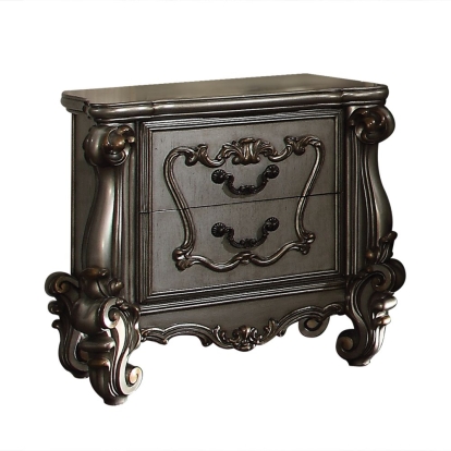 ACME Versailles Antique Platinum Nightstand Model 26843
