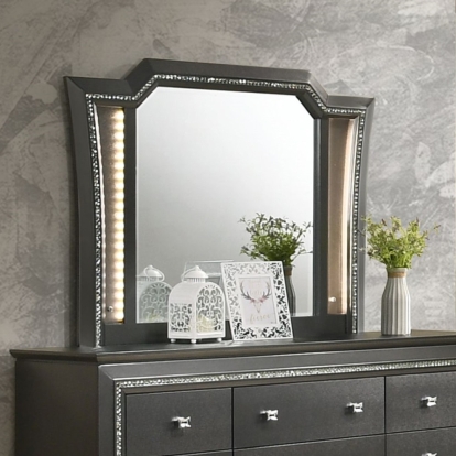Acme Kaitlyn Mirror with Led Model 27284