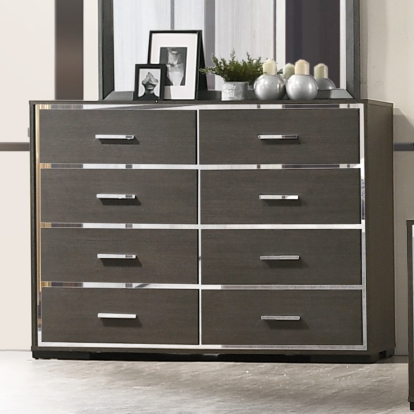 ACME Escher Gray Oak Dresser Model 27655