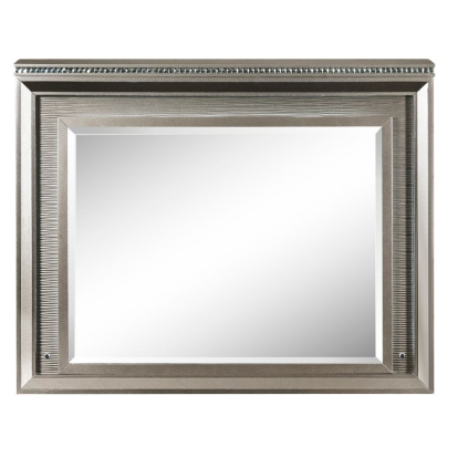 ACME Sadie Dark Champagne Mirror with LED Model 27944