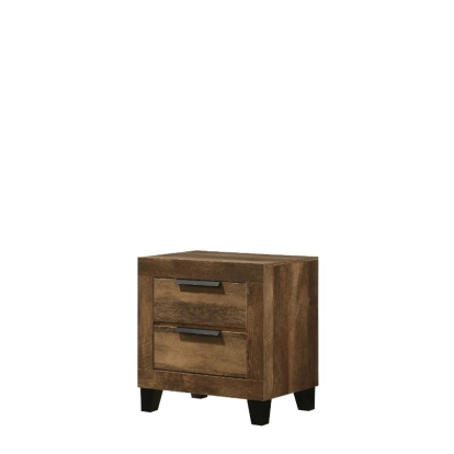 ACME Morales Rustic Oak Nightstand Model 28593
