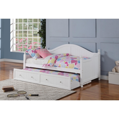 Coaster Julie Ann Transitional Twin Daybed With Trundle Model 300053