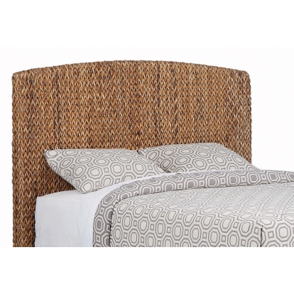 Coaster Laughton Coastal Amber Queen Banana Leaf Headboard & Hardware, Box 1 Of 2 Model 300501Qb1