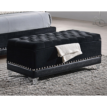 Coaster Barzini Modern Classics Storage Bench Model 300644