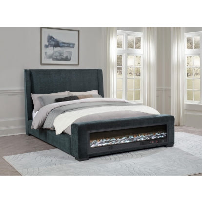 Coaster Preston Mid-Century Modern Cal King Bed Model 305821Kw