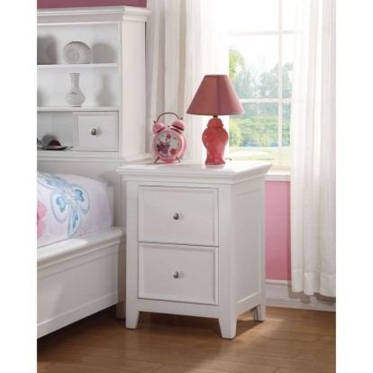 ACME Lacey White Nightstand Model 30599
