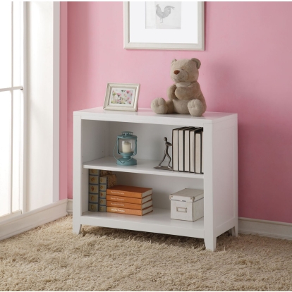 ACME Lacey White Bookcase Model 30607