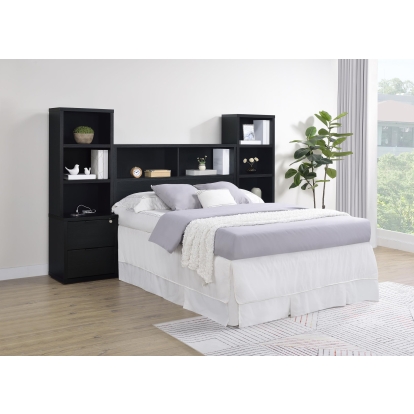 Coaster Westpark Contemporary Black Full Headboard Model 315851F-Set