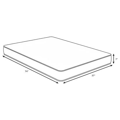 Coaster Quimby Transitional Twin Mattress Model 350155T