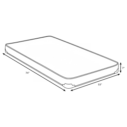 Coaster Drover Transitional Full Mattress Model 350160F