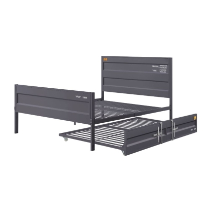 ACME Cargo Gunmetal Trundle Twin Model 37892
