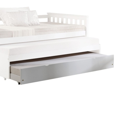 ACME Cominia White Trundle Twin Model 39083