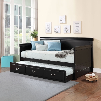 ACME Bailee Black Trundle Twin Model 39097