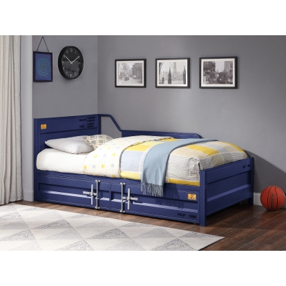 ACME Cargo Blue Daybed with Trundle (Twin) Model 39890