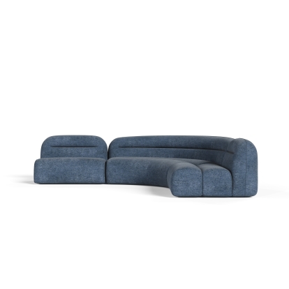 Divani Casa Forman Modern Blue Fabric Modular Sectional Sofa-3-Piece Sectional 83538 VGOD-ZW-23029-MOD-BLU-3-Piece Sectional