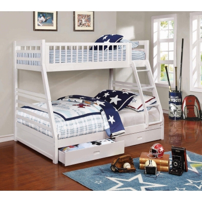 Coaster Ashton Transitional Twin / Full Bunk Bed Model 460180