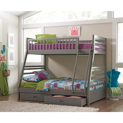 Coaster Ashton Transitional Twin / Full Bunk Bed Model 460182