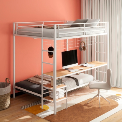 Coaster Bettoni Transitional Full / Twin Bunk Bed Model 460209Wht