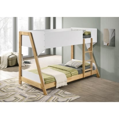Coaster Wyatt Coastal Twin Twin Bunk Bed Model 460510
