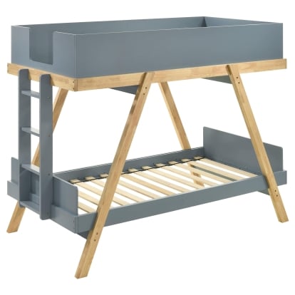 Coaster Frankie Mid-Century Modern Twin / Twin Bunk Bed Model 460572T