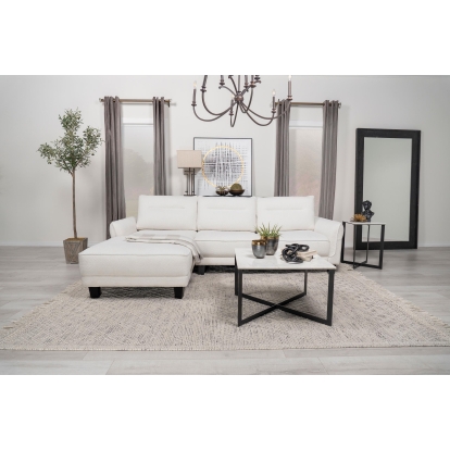 Coaster Caspian Contemporary Sectional Model 509550