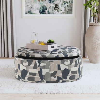 Coaster Tomkins Transitional Storage Ottoman Model 509674